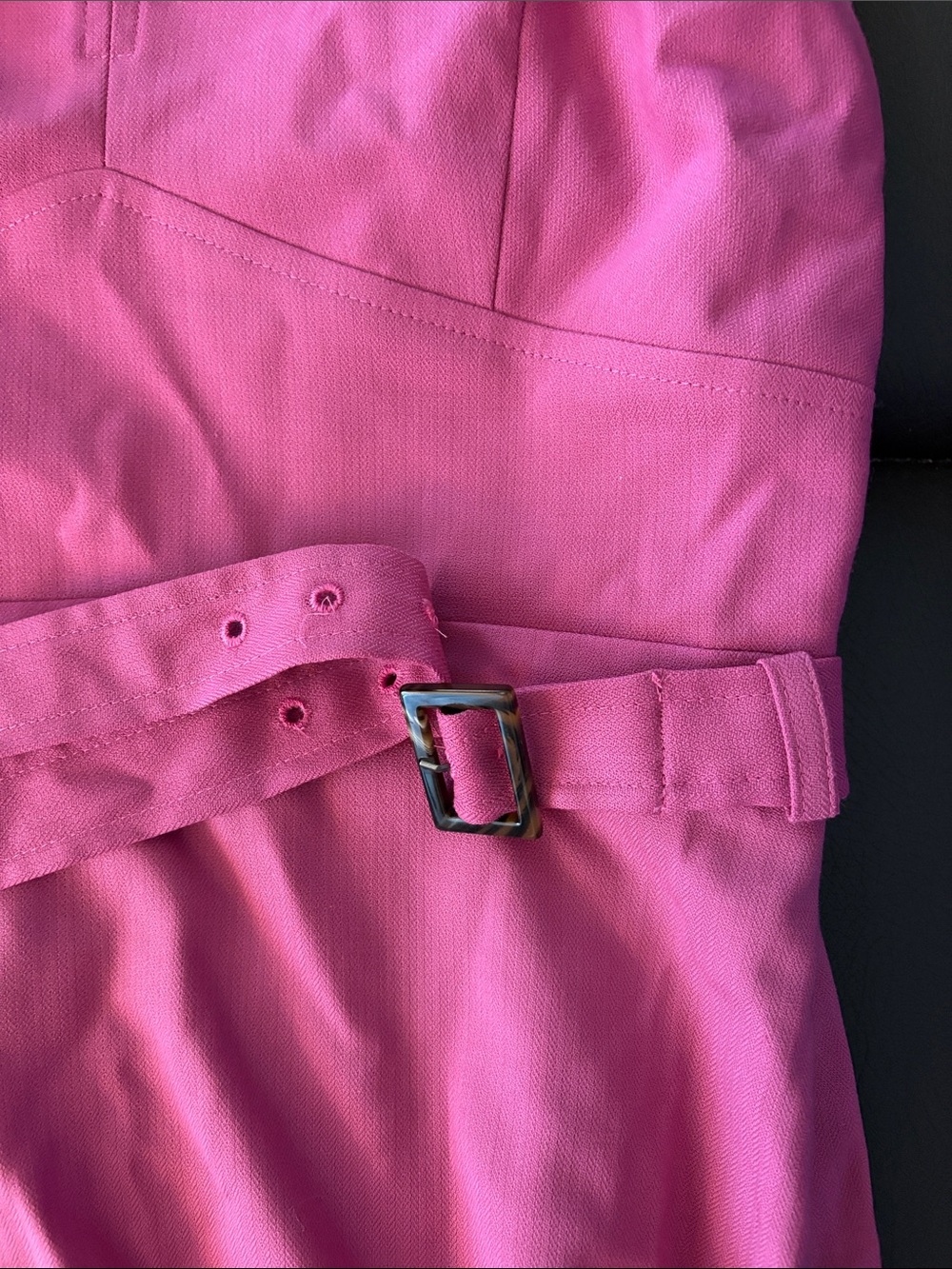 JCrew Pink Sleeveless Belted Dress - Picture 6 of 10
